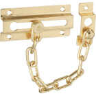 National Brass Steel Chain Door Lock Image 1